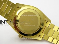 Day Date 228238 40mm 904L YG 1:1 AR+F Best Edition White Dial Roman Markers on YG President Bracelet SA3255