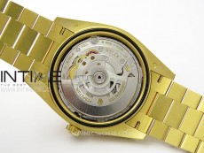 Day Date 228238 40mm 904L YG 1:1 AR+F Best Edition Gold Dial Roman Markers on YG President Bracelet SA3255
