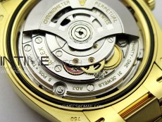 Day Date 228238 40mm 904L YG 1:1 AR+F Best Edition Gold Dial Roman Markers on YG President Bracelet SA3255