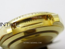 Day Date 228238 40mm 904L YG 1:1 AR+F Best Edition Gold Dial Roman Markers on YG President Bracelet SA3255