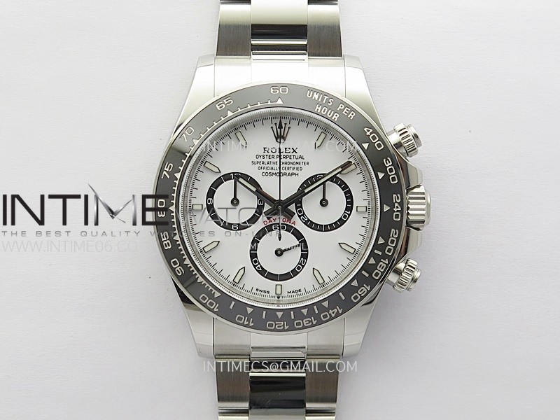 Daytona 2023 126500 Clean 1:1 Best Edition White Dial On 904L SS Case and Bracelet DD4131 Daytona 2023 126500 Clean 1:1 Best Edition White Dial On 904L SS Case and Bracelet DD4131