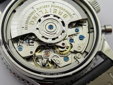 Navitimer 41mm SS B50 Best Edition SS Black Dial Numeral Markers on SS Bracelet A7750