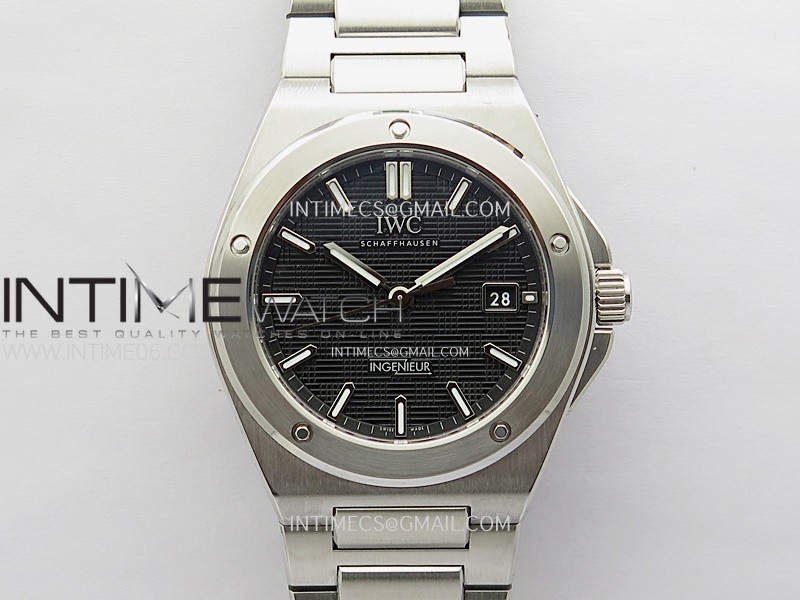 Ingenieur IW328901 SS A7F 1:1 Best Edition Black Dial on SS Bracelet A2892
