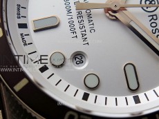 BR 03-92 Diver Ceramic Bezel Bronze B12 1:1 Best Edition White Dial on Brown Leather Strap MIYOTA 9015 (Free Rubber Strap)