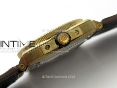 BR 03-92 Diver Ceramic Bezel Bronze B12 1:1 Best Edition White Dial on Brown Leather Strap MIYOTA 9015 (Free Rubber Strap)
