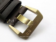 BR 03-92 Diver Ceramic Bezel Bronze B12 1:1 Best Edition White Dial on Brown Leather Strap MIYOTA 9015 (Free Rubber Strap)