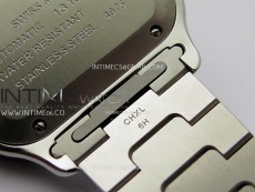 Santos de Cartier 35mm SS BVF 1:1 Best Edition Green Dial on SS SmartLinks Bracelet MIYOTA 9015