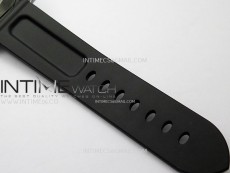 PAM1412 Z Satin-polished steel VSF 1:1 Best Edition Green Shaed Dial on Black Rubber Strap Asian P9010 super clone