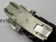 RM055 RG Inner Bezel Black Crown NTPT/NTPT ZF 1:1 Best Edition on Black Rubber Strap RMUL2 Super Clone