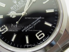 Explorer 124270 36mm 904L Steel KRF 1:1 Best Edition Black Dial on SS Bracelet V2