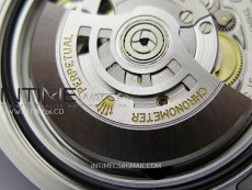 GMT-Master II V2 126710 GRNR Black/Gray Ceramic 904L SS AR+F 1:1 Best Edition Black Dial on Jubilee Bracelet VR3285 CHS