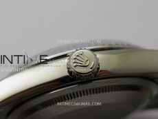 DateJust 126234 904L SS JDF 1:1 Best Edition Gray Leaves Dial Diamond Markers on Jubilee 904L SS Bracelet