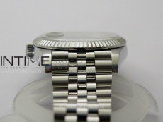 DateJust 126234 904L SS JDF 1:1 Best Edition Gray Leaves Dial Diamond Markers on Jubilee 904L SS Bracelet