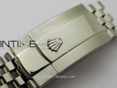 DateJust 126234 904L SS JDF 1:1 Best Edition Gray Leaves Dial Diamond Markers on Jubilee 904L SS Bracelet