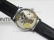PORTUGUESE REAL PR SS IW500126 GARY DIAL ZF 1:1 BEST EDITION ON BLACK LEATHER STRAP A52010