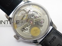 PORTUGUESE REAL PR SS IW500126 V2 GARY DIAL ZF 1:1 BEST EDITION ON BLACK LEATHER STRAP A52010