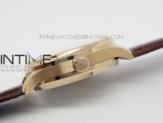 PORTUGUESE REAL PR RG GARY DIAL Gold Numbers ZF 1:1 BEST EDITION ON BLACK LEATHER STRAP A52010