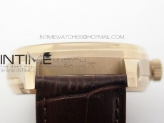 PORTUGUESE REAL PR RG GARY DIAL Gold Numbers ZF 1:1 BEST EDITION ON BLACK LEATHER STRAP A52010