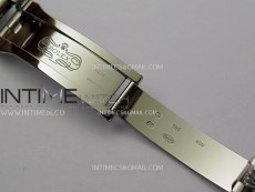 Daydate 128239 36mm Colour Jigsaw Puzzle SS QF Best Edition Turquoise Blue Dial on SS President Bracelet A2834