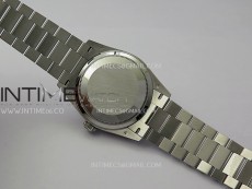 Daydate 128239 36mm Colour Jigsaw Puzzle SS QF Best Edition Turquoise Blue Dial on SS President Bracelet A2834