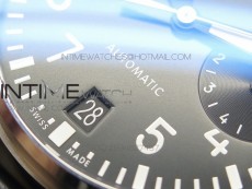 Big Pilot IW500901 ZF 1:1 Best Edition Black Dial on Black Leather Strap A51111
