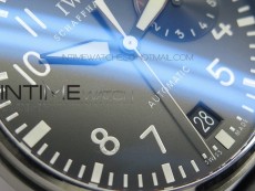 Big Pilot IW500901 ZF 1:1 Best Edition Black Dial on Black Leather Strap A51111