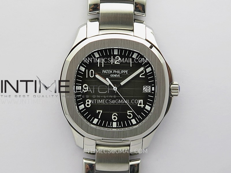 Aquanaut 5167 SS 3KF Best Edition Gray Dial on SS Bracelet 330 Super Clone V3