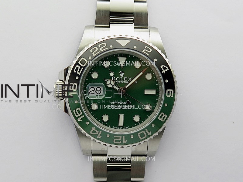 GMT-Master II 126729 VTNR WF 1:1 Best Edition Green Dial On Oyster Bracelet SH3285 CHS