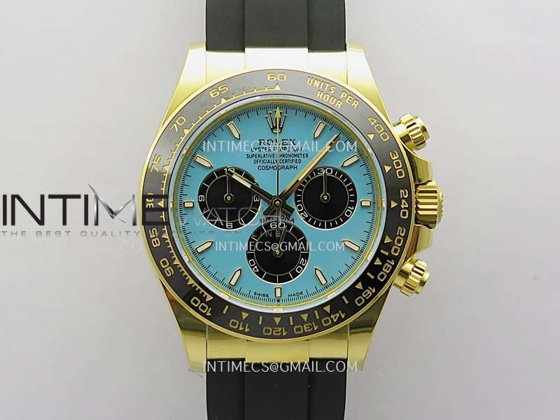 Daytona 126518 Gain Weight APSF 1:1 Best Edition Tiffany Turquoise Blue Dial Sticks Markers on Oysterflex Strap SH4131 Daytona 126518 Gain Weight APSF 1:1 Best Edition Tiffany Turquoise Blue Dial Sticks Markers on Oysterflex Strap SH4131