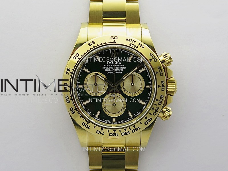 Daytona 126508 YG APSF 1:1 Best Edition Green Dial Stick Markers On 904L YG Bracelet SH4131 Daytona 126508 YG APSF 1:1 Best Edition Green Dial Stick Markers On 904L YG Bracelet SH4131