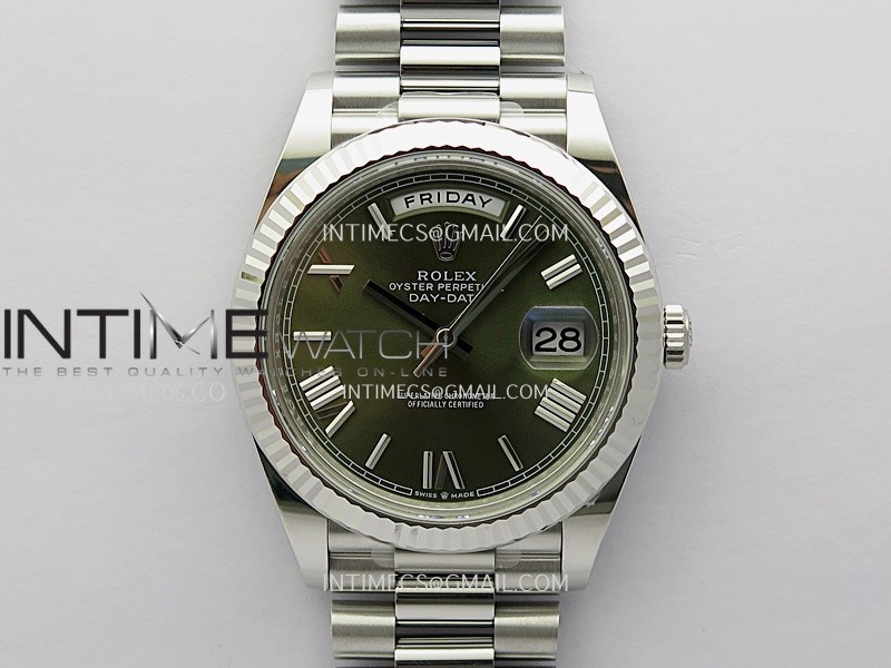 Day Date 228239 40mm Gain Weight V3 THBF 1:1 Best Edition Green Dial Roman Marker On President Bracelet VR3255 Day Date 228239 40mm Gain Weight V3 THBF 1:1 Best Edition Green Dial Roman Marker On President Bracelet VR3255