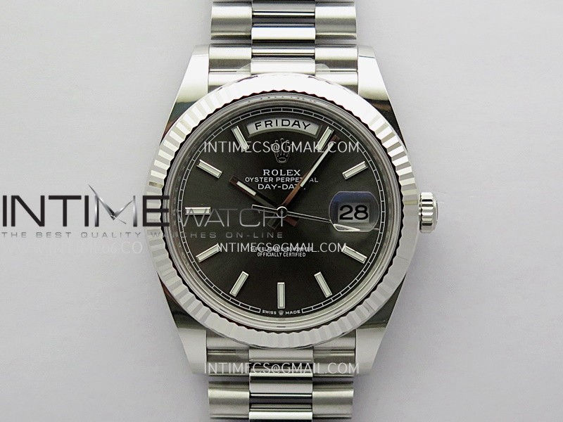Day Date 228239 40mm Gain Weight V3 THBF 1:1 Best Edition Gray Dial Stick Marker On President Bracelet VR3255 Day Date 228239 40mm Gain Weight V3 THBF 1:1 Best Edition Gray Dial Stick Marker On President Bracelet VR3255