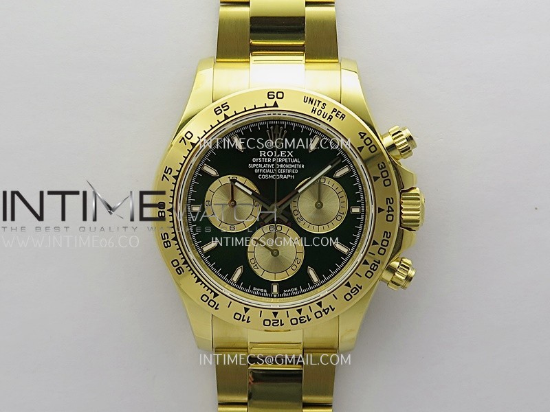 Daytona 126508 Gain Weight SWF 1:1 Best Edition Green Dial Stick Markers On YG Bracelet SH4131 Daytona 126508 Gain Weight SWF 1:1 Best Edition Green Dial Stick Markers On YG Bracelet SH4131
