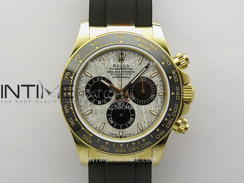 Daytona 126518 Gain Weight SWF 1:1 Best Edition Meteorite Dial Stick Markers on Oysterflex Strap SH4131 Daytona 126518 Gain Weight SWF 1:1 Best Edition Meteorite Dial Stick Markers on Oysterflex Strap SH4131