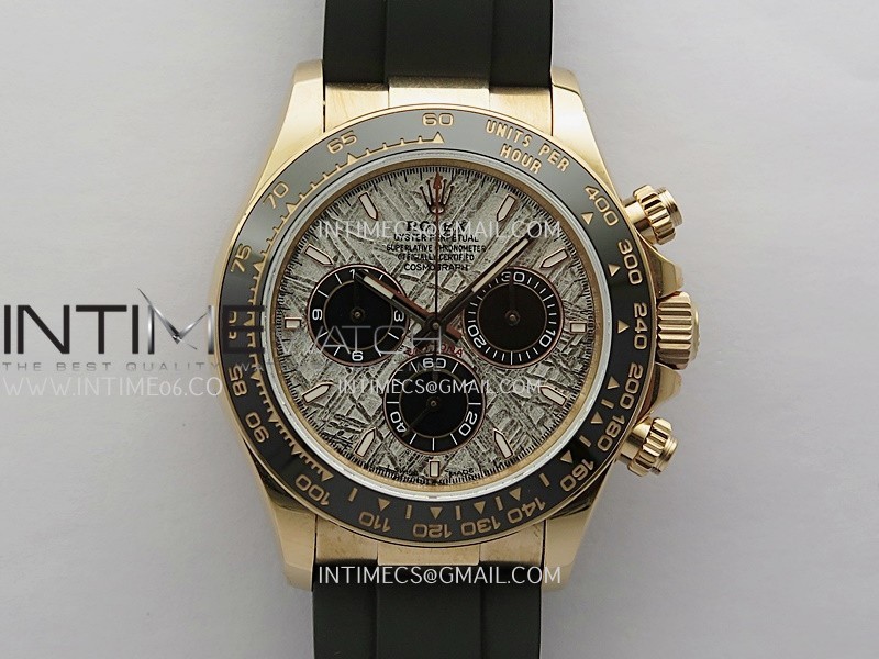Daytona 126515 Gain Weight SWF 1:1 Best Edition Meteorite Dial Sticks Markers on Oysterflex Strap SH4131 Daytona 126515 Gain Weight SWF 1:1 Best Edition Meteorite Dial Sticks Markers on Oysterflex Strap SH4131
