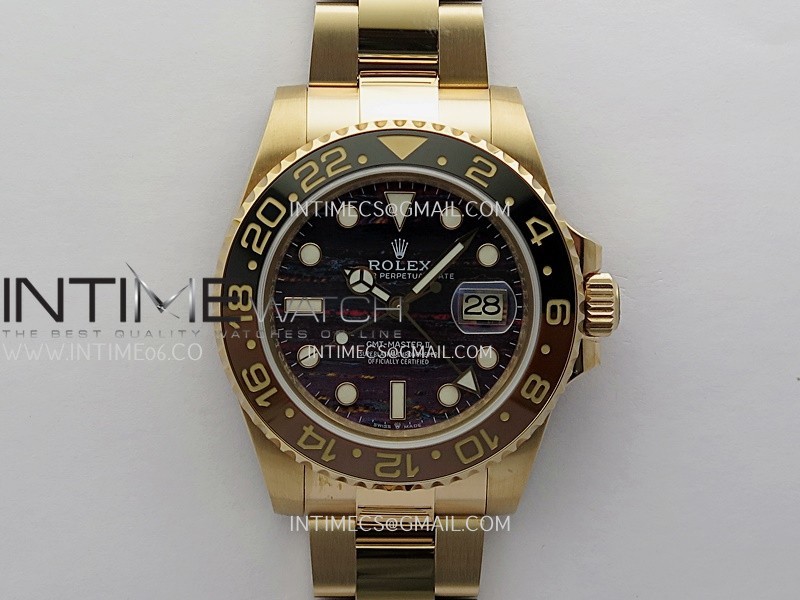 GMT-Master II 126715 CHNR RG 3EF 1:1 Best Edition Everrose Tiger Iron Dial On RG Bracelet Super Clone VR3285 CHS GMT-Master II 126715 CHNR RG 3EF 1:1 Best Edition Everrose Tiger Iron Dial On RG Bracelet Super Clone VR3285 CHS