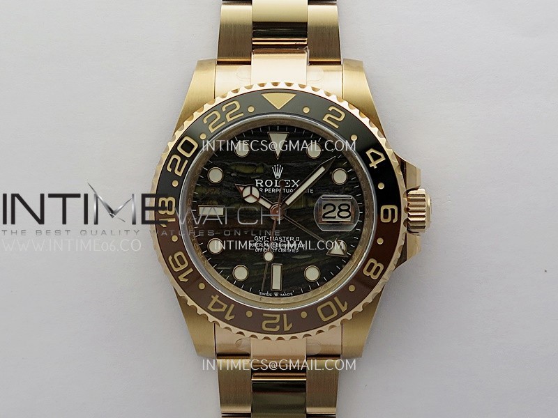 GMT-Master II 126715 CHNR RG ARF 1:1 Best Edition Everrose Tiger Iron Dial On RG Bracelet Super Clone VR3285 CHS GMT-Master II 126715 CHNR RG ARF 1:1 Best Edition Everrose Tiger Iron Dial On RG Bracelet Super Clone VR3285 CHS