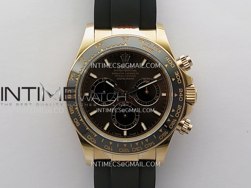 Daytona 126515 Gain Weight V10 QF 1:1 Best Edition Brown Dial Stick Markers on Oysterflex Strap SH4131 Daytona 126515 Gain Weight V10 QF 1:1 Best Edition Brown Dial Stick Markers on Oysterflex Strap SH4131