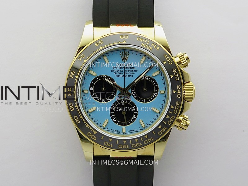 Daytona 126518 Gain Weight V10 QF 1:1 Best Edition Tiffany Turquoise Blue Dial Stick Markers on Oysterflex Strap SH4131 Daytona 126518 Gain Weight V10 QF 1:1 Best Edition Tiffany Turquoise Blue Dial Stick Markers on Oysterflex Strap SH4131