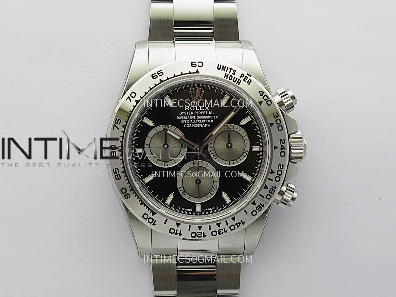 Daytona 126509 Gain Weight V3 VSF 1:1 Best Edition Black Dial Silver Subdial On Oyster Bracelet DD4131 Daytona 126509 Gain Weight V3 VSF 1:1 Best Edition Black Dial Silver Subdial On Oyster Bracelet DD4131