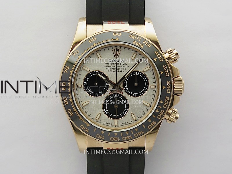 Daytona 126515 Gain Weight V11 QF 1:1 Best Edition Real Meteorite Dial Stick Markers On Oysterflex Strap SH4131 Daytona 126515 Gain Weight V11 QF 1:1 Best Edition Real Meteorite Dial Stick Markers On Oysterflex Strap SH4131