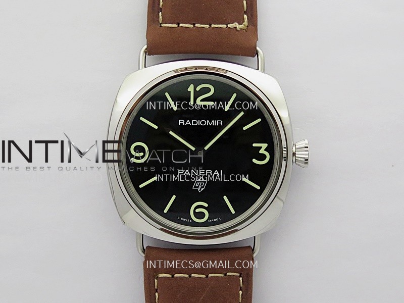 PAM753 HWF 1:1 Best Edition Black Dial On Brown ASSO Leather Strap A6497 PAM753 HWF 1:1 Best Edition Black Dial On Brown ASSO Leather Strap A6497