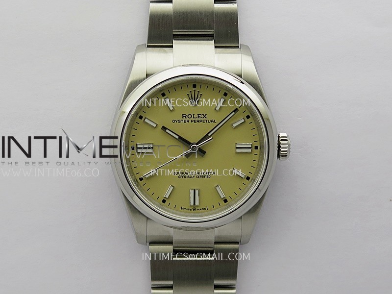 Oyster Perpetual 126000 36mm 904L SS KRF 1:1 Best Edition 2025 Cream Dial On SS Bracelet Oyster Perpetual 126000 36mm 904L SS KRF 1:1 Best Edition 2025 Cream Dial On SS Bracelet