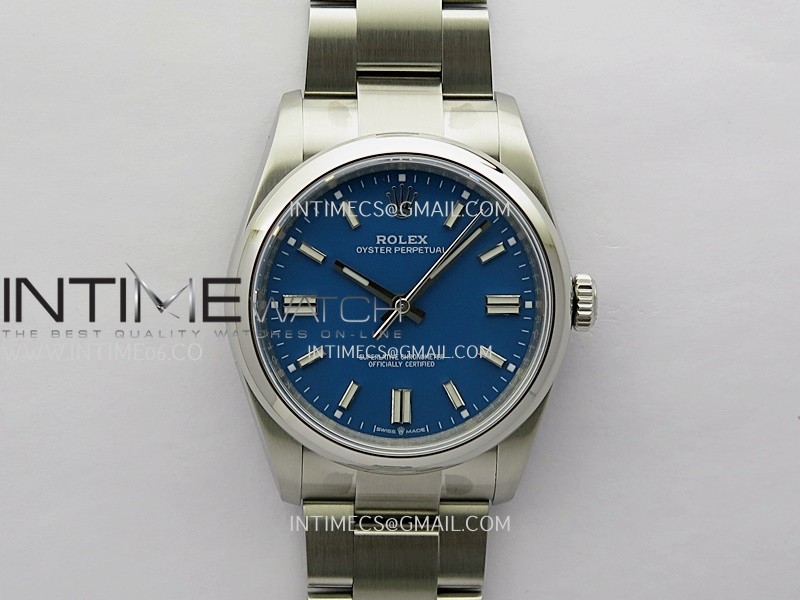 Oyster Perpetual 126000 36mm 904L SS KRF 1:1 Best Edition 2025 Blue Dial On SS Bracelet Oyster Perpetual 126000 36mm 904L SS KRF 1:1 Best Edition 2025 Blue Dial On SS Bracelet