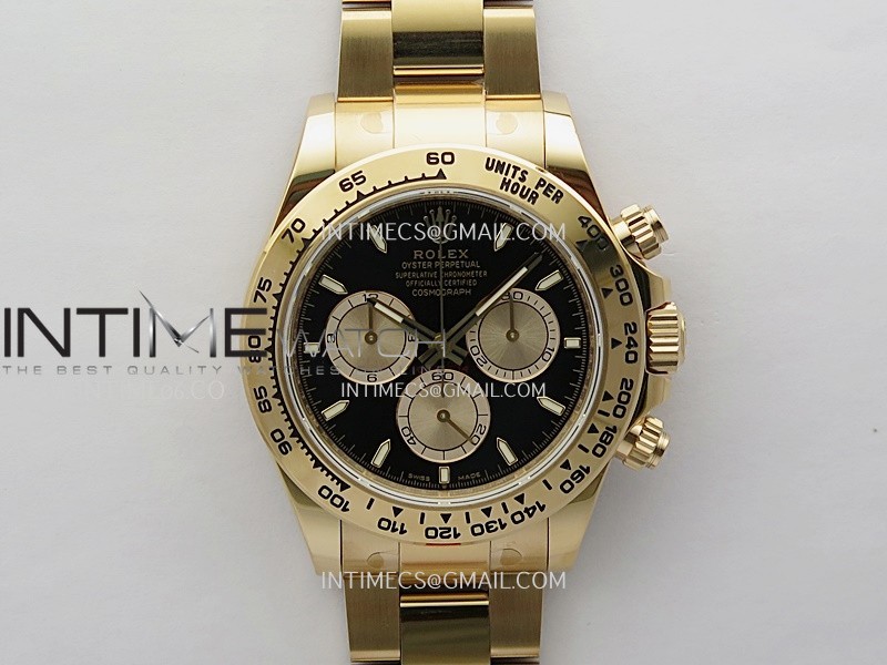 Daytona 126505 Gain Weight VSF 1:1 Best Edition Black Dial RG Subdial On Oyster Bracelet DD4131 Daytona 126505 Gain Weight VSF 1:1 Best Edition Black Dial RG Subdial On Oyster Bracelet DD4131