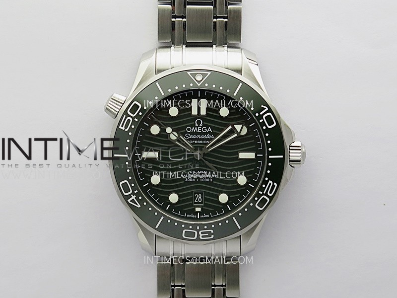 Seamaster Diver 300M Green Ceramic Bezel V4 VSF 1:1 Best Edition Green Dial On SS Bracelet Super Clone Asian 8800 Seamaster Diver 300M Green Ceramic Bezel V4 VSF 1:1 Best Edition Green Dial On SS Bracelet Super Clone Asian 8800