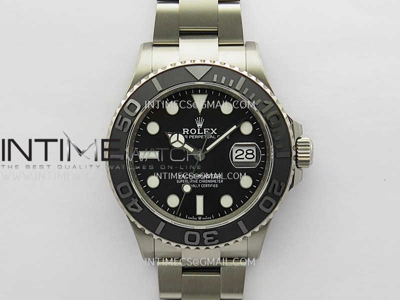 Yacht-Master 226627 Titanium QF 1:1 Best Edition Black Dial On Titanium Bracelet VR3235 Yacht-Master 226627 Titanium QF 1:1 Best Edition Black Dial On Titanium Bracelet VR3235
