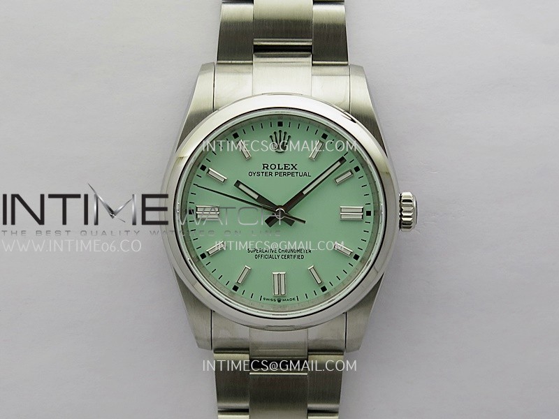 Oyster Perpetual 126000 36mm SS BP 1:1 Best Edition 2025 Mint Green Dial On SS Bracelet Oyster Perpetual 126000 36mm SS BP 1:1 Best Edition 2025 Mint Green Dial On SS Bracelet