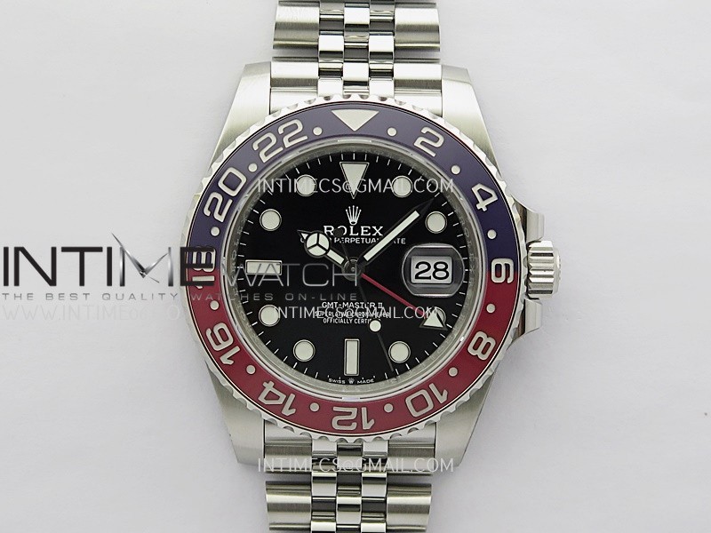 GMT-Master II 126710 BLRO 904L SS VSF 1:1 Best Edition Black Dial On Jubilee Bracelet DD3285 CHS GMT-Master II 126710 BLRO 904L SS VSF 1:1 Best Edition Black Dial On Jubilee Bracelet DD3285 CHS