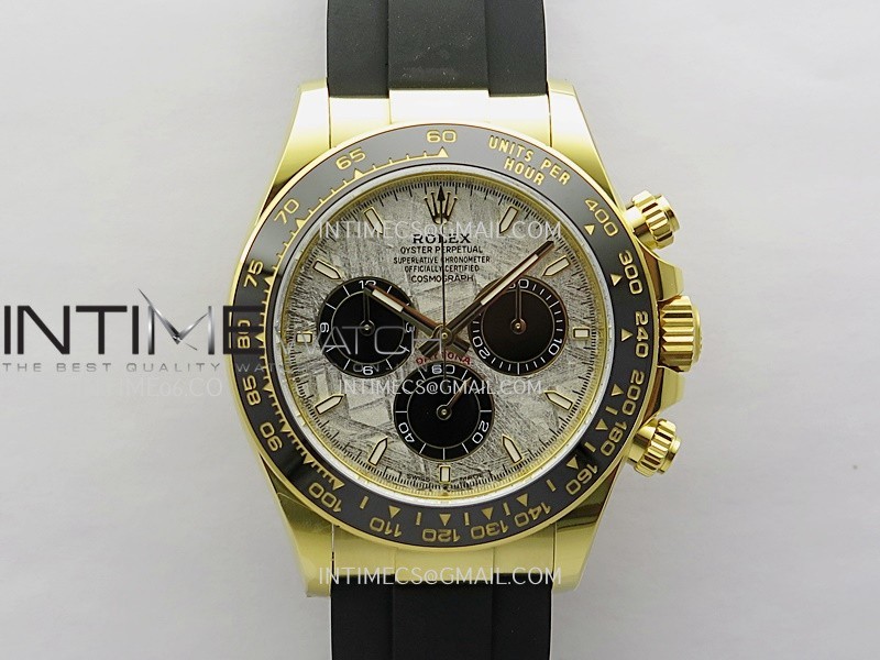 Daytona 126518 Gain Weight APSF 1:1 Best Edition Real Meteorite Dial Sticks Markers on Oysterflex Strap SH4131 Daytona 126518 Gain Weight APSF 1:1 Best Edition Real Meteorite Dial Sticks Markers on Oysterflex Strap SH4131